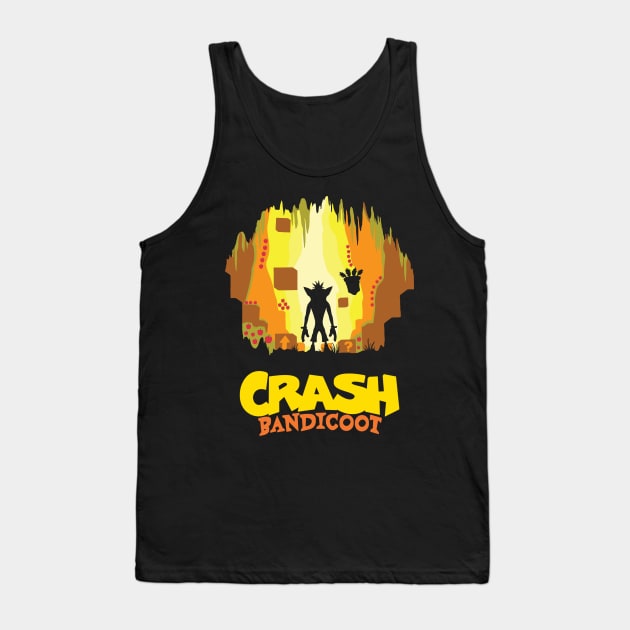 Crash is back Tank Top by T-shirt Factory